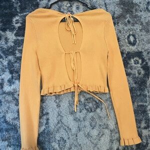 Revolve Tie Back Top